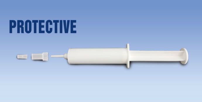 How to use syringe for cow mastitis