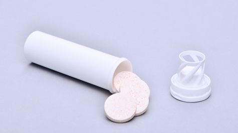 Effervescent Tablet Tube with FDA