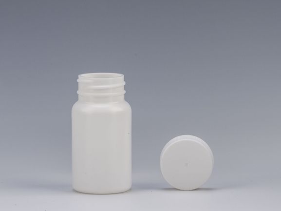 HDPE bottle with child proof cap