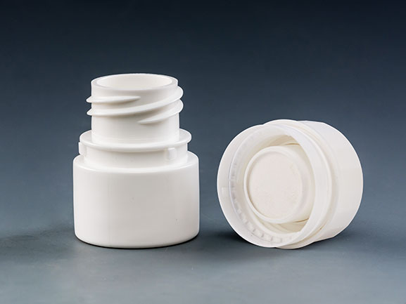 Child Resistant Cap with Desiccant for HDPE Container 