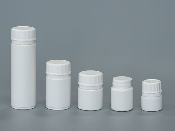 HDPE Containers with Desiccant Cap